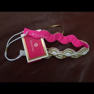 Lilly Pulitzer for Target White Beaded Headband