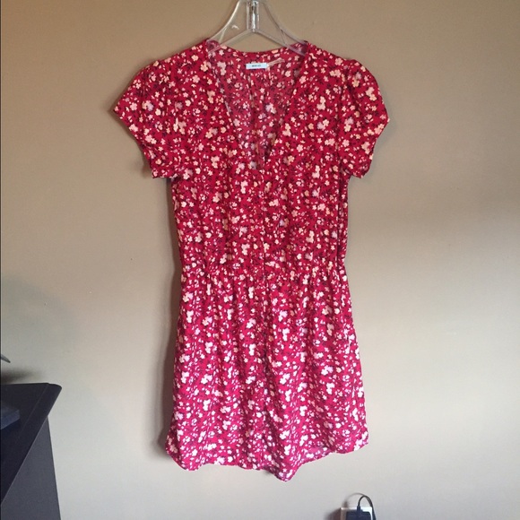 Red sundress