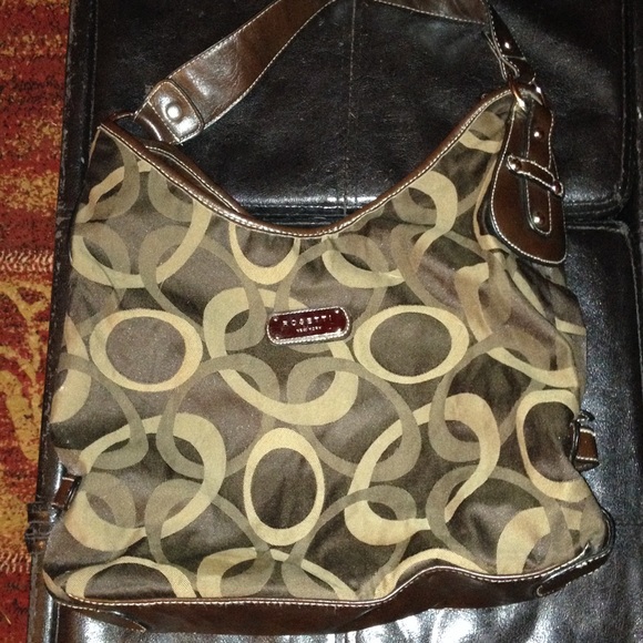 Brown Rosetti handbag