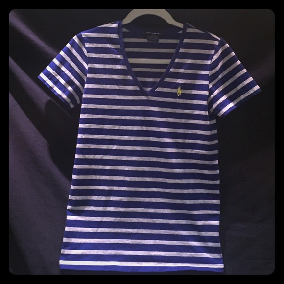 Blue and gray & white and navy tshirt bundle