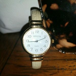 Accessories - Gold and Tan Watch Accessories - Gold and Tan Watch