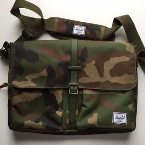 Herschel Camo Laptop Bag (14")