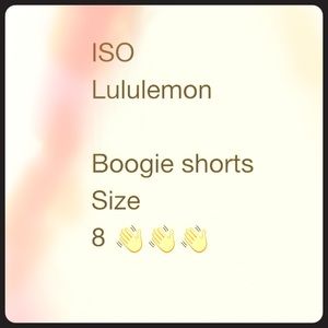 ISO boogie shorts