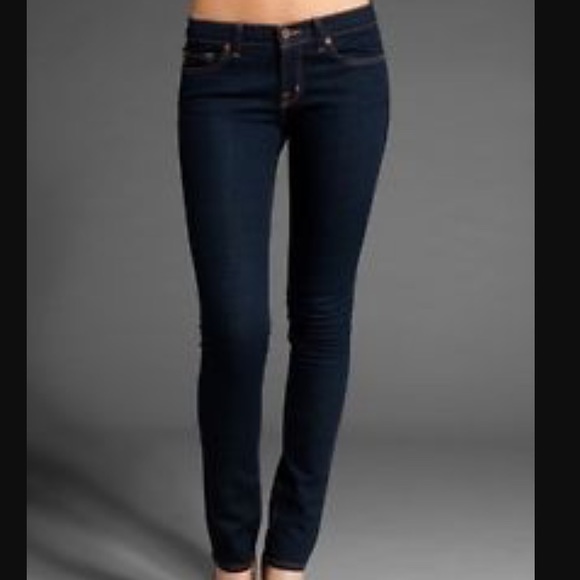 J brand CAPRI mid rise pure