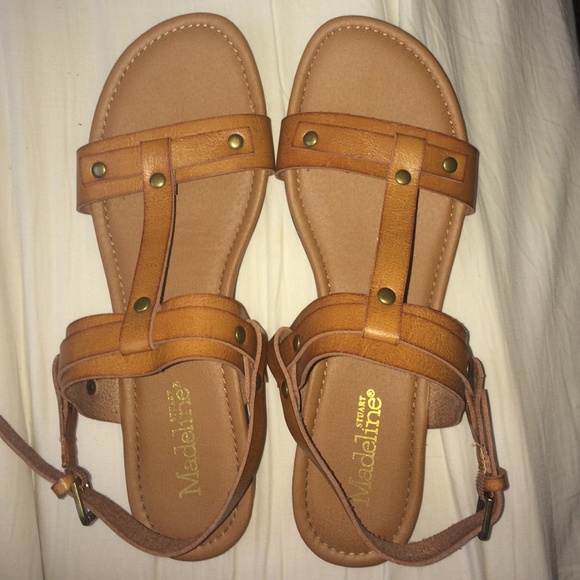 size 11 Madeline Stuart honey sandals
