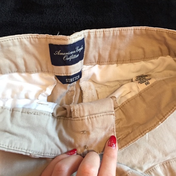 Tan American Eagle Shorts - Picture 4 of 4