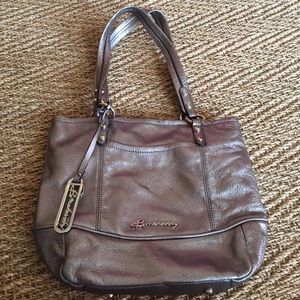 B. Makowsky grey purse like new
