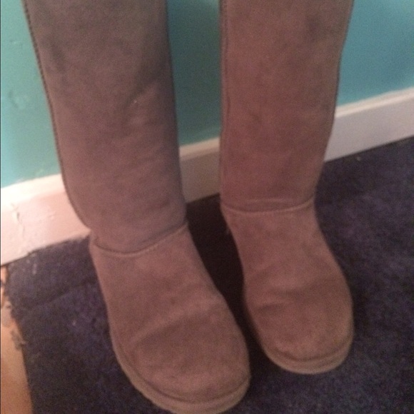 Tall Gray Uggs Women's 9