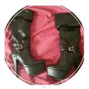 Knee High Platform Boots