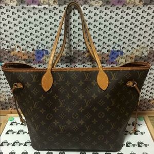 ❌SOLD❌💯authentic neverfull Mm monogram