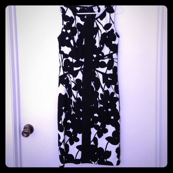 Black/Cream Dress