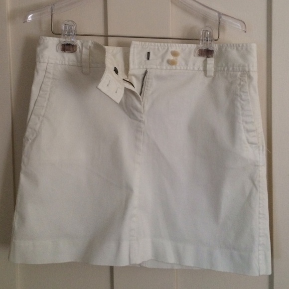J. Crew skirt, cream, 6