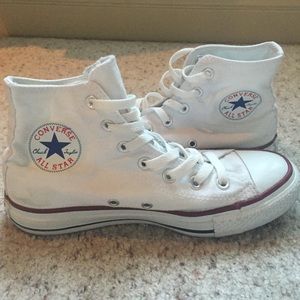 White high top converse