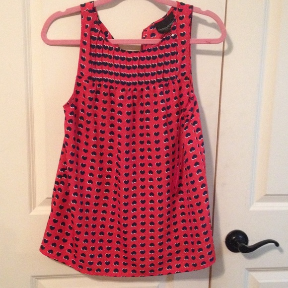 🇺🇸Heart Print Blouse