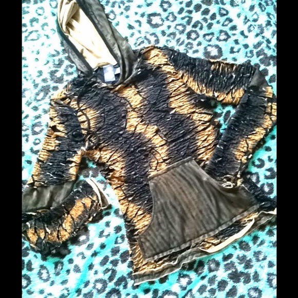 ANAC Designer Sweatshirt/Top Tops - 💞EUC/Fun And Stunning ANAC Designer Sweatshirt