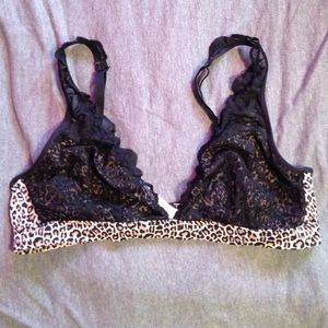 Cheetah & Lace Bralette