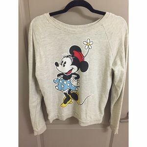F21 Minnie Mouse Pullover Sweater WORN TWICE