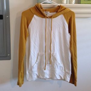 Cute and comfy baseball style sweatshirt