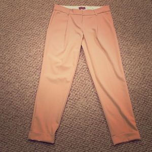 The Savile Row CO., London, Beige Ankle Slacks