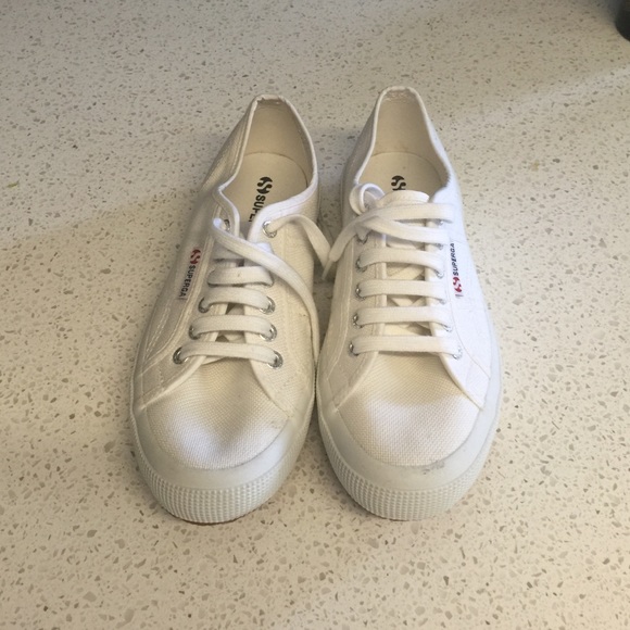 Superga White COTU CLASSIC Sneakers Size 39