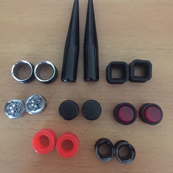 00g (10mm) plugs/tunnels ear jewelry collection