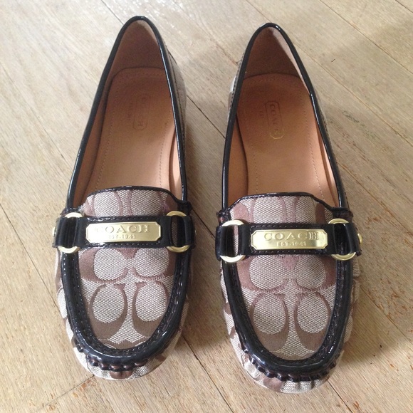 Coach shoes loafers - 28 images - coach nancy leather 