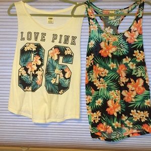Victoria's Secret PINK TShirt& Tank Bundle