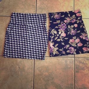 Bundle 2 bodycon skirts small