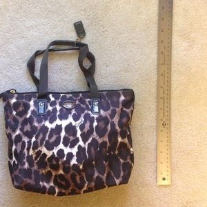 Coach ocelot tote (FIRM price)