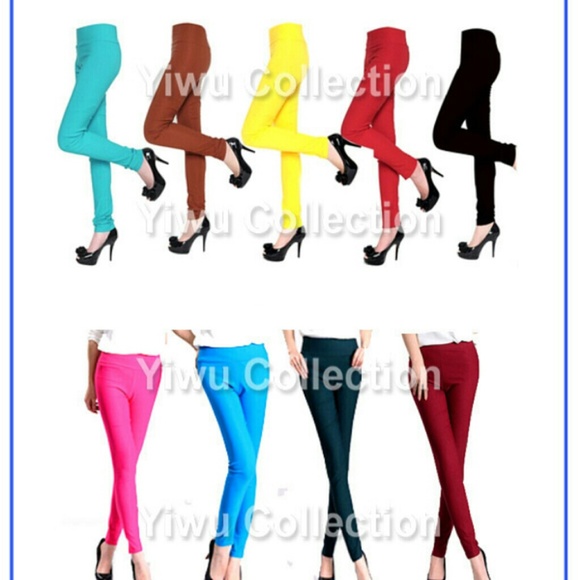 Aqua leggings