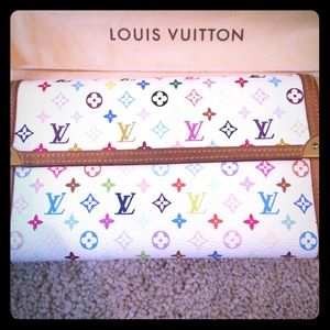 Louis Vuitton multi colored wallet