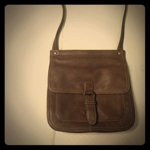 Brown Leather Fossil Crossbody