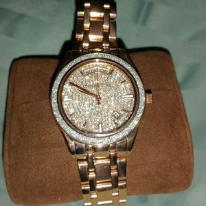 Michael Kors Accessories - MK rose gold bling watch, NWT and box Michael Kors Accessories - MK rose gold bling watch, NWT and box