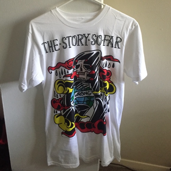 the story so far band tee nwot