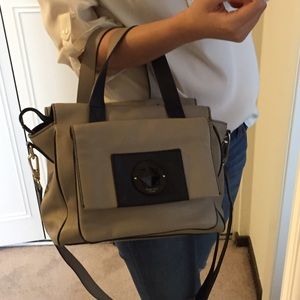 Gorgeous Kate Spade Beige Satchel/Crossbody purse!
