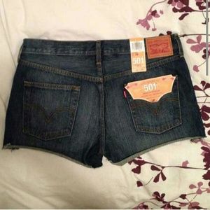 Woman's levi shorts