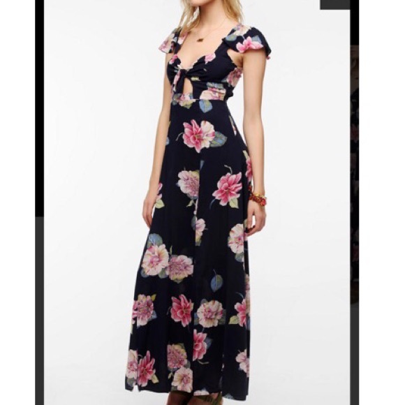 Floral maxi dress