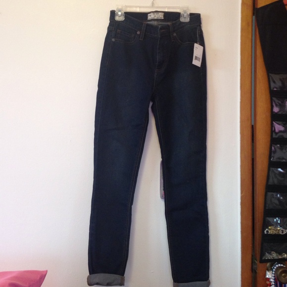 Free people dark washed jeans