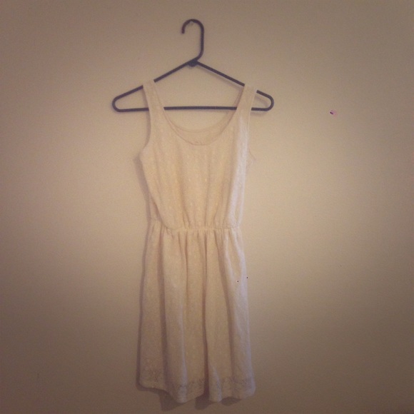 Cute lace tank dress