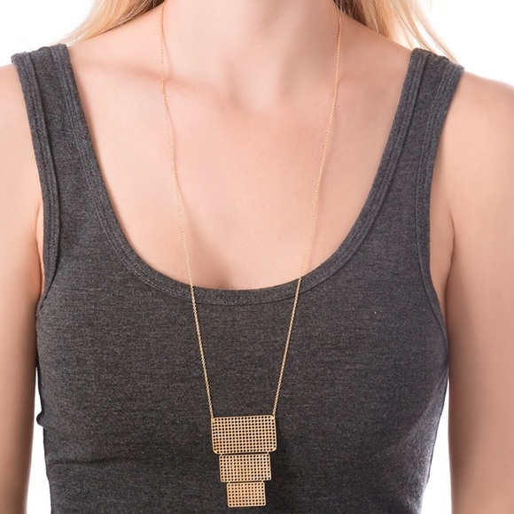 Gorjana Gold Mia Necklace. In perfect condition!