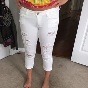 American eagle crop jegging SIZE 8