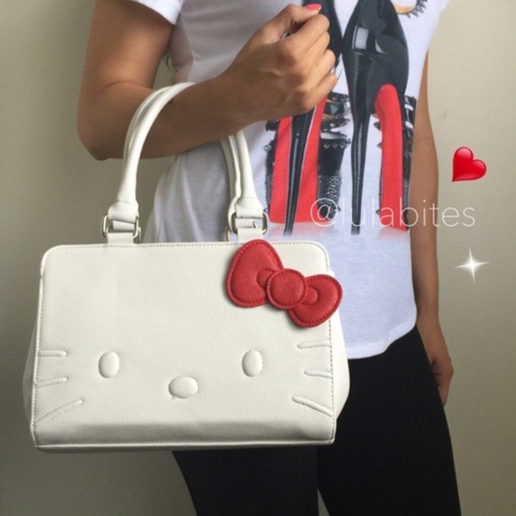 Sale! Hello! Kitty White Handbag - Picture 6 of 6