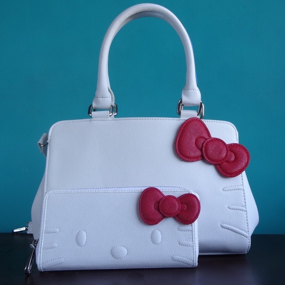 Sale! Hello! Kitty White Handbag - Picture 4 of 6