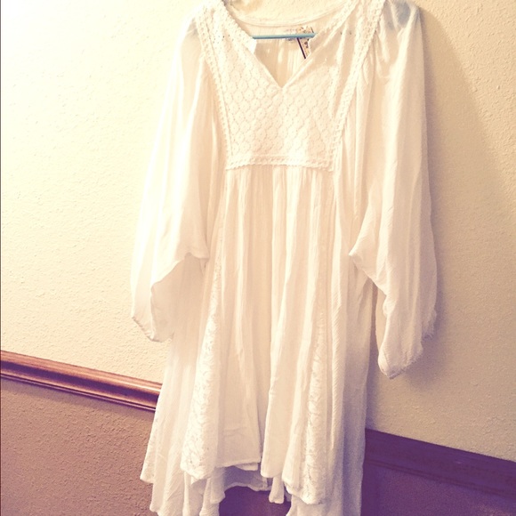 Nice lace white dress.