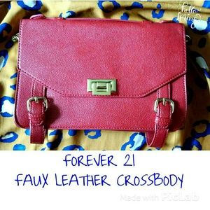 Forever 21 Faux Leather Crossbody