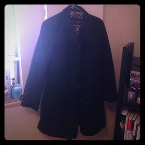 Beautiful Betsy Johnson raincoat!