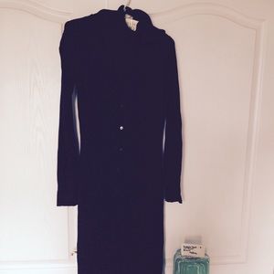 Sweater Dress with Duster