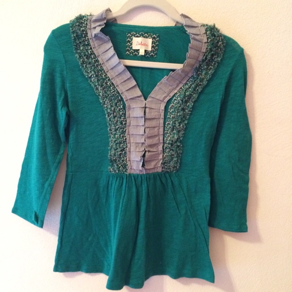 green anthropologie Shirt