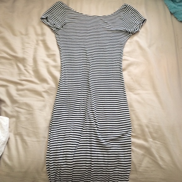 Zara striped dress