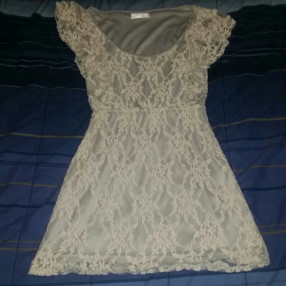 Lace body con dress